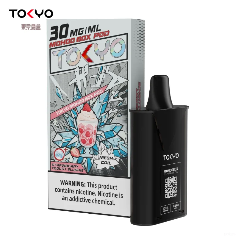 東京魔盒草莓冰沙煙彈|極冰清涼草莓電子煙推薦 - 蒸氣天堂:圖片 2