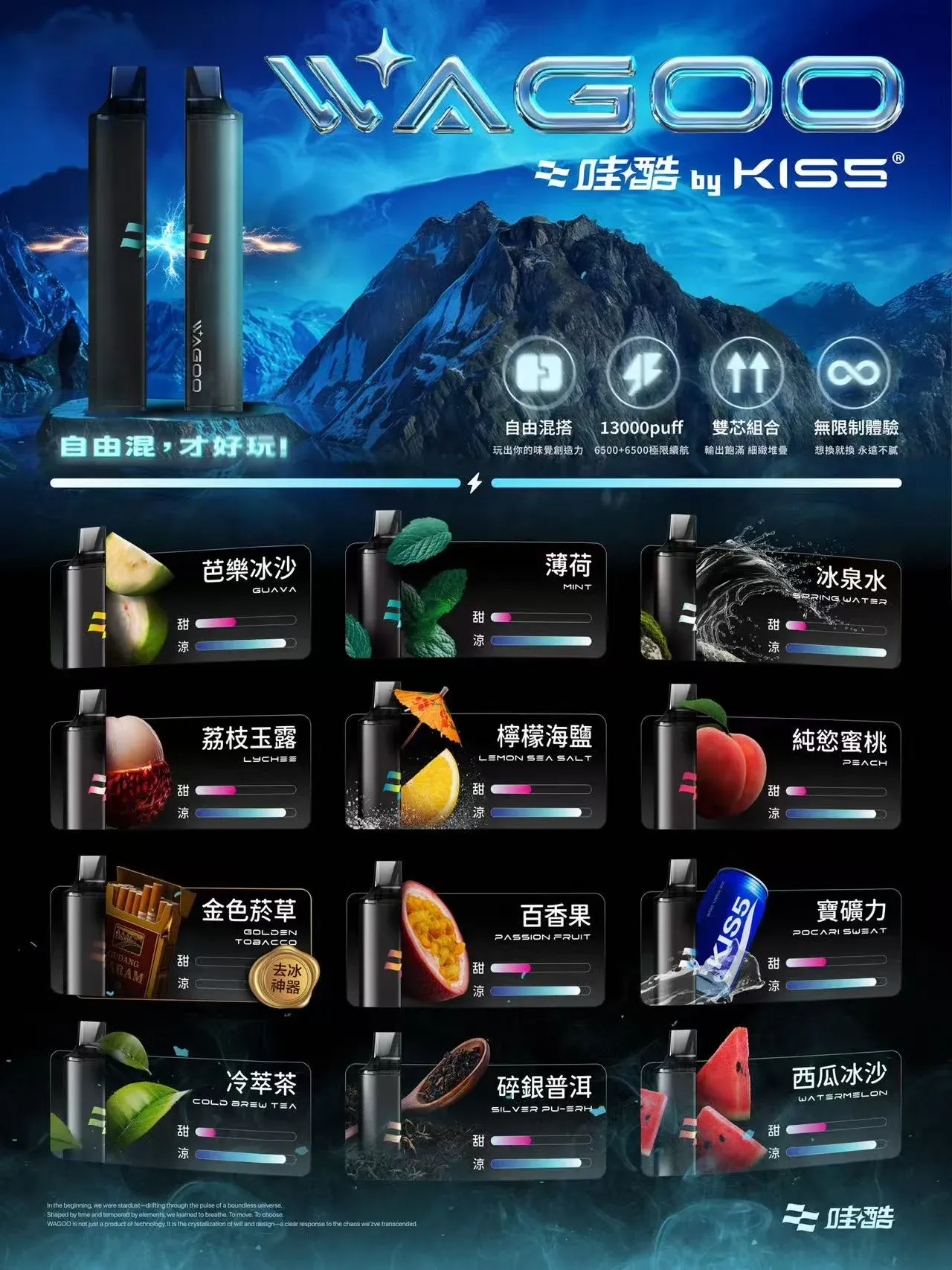 哇酷 WAGOO KIS5 6500口